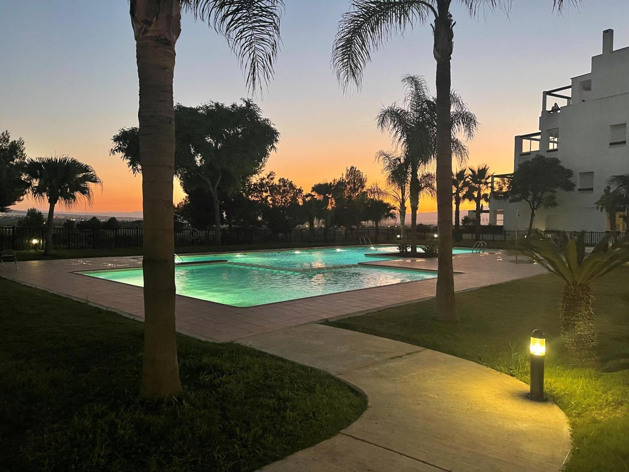 2 Bed Apartment On Condado De Alhama With Roof Solarium N5 Las Flotas de Butrón Zewnętrze zdjęcie